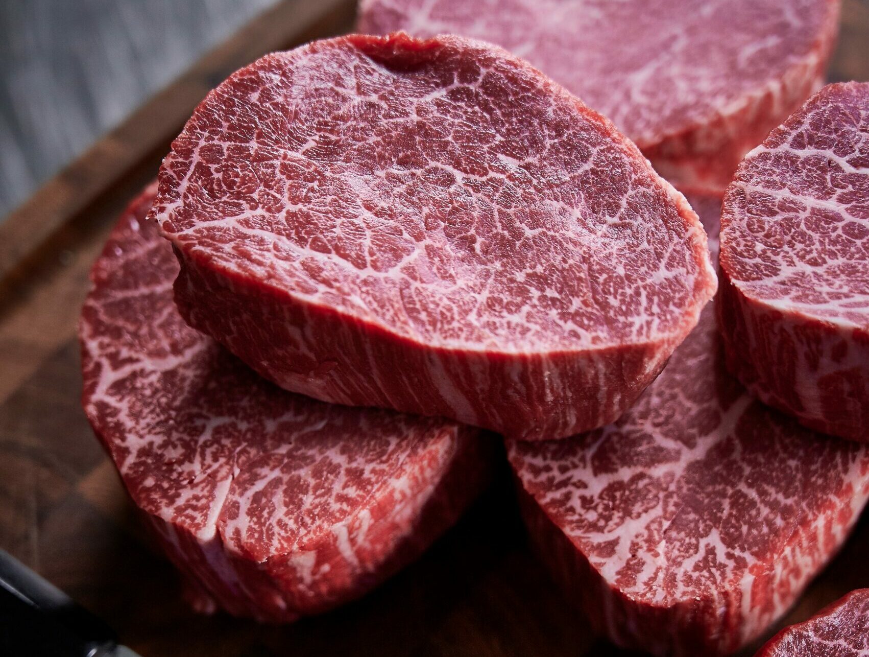 2GR wagyu tenderloin vacuum sealed and packed for cool-chain delivery